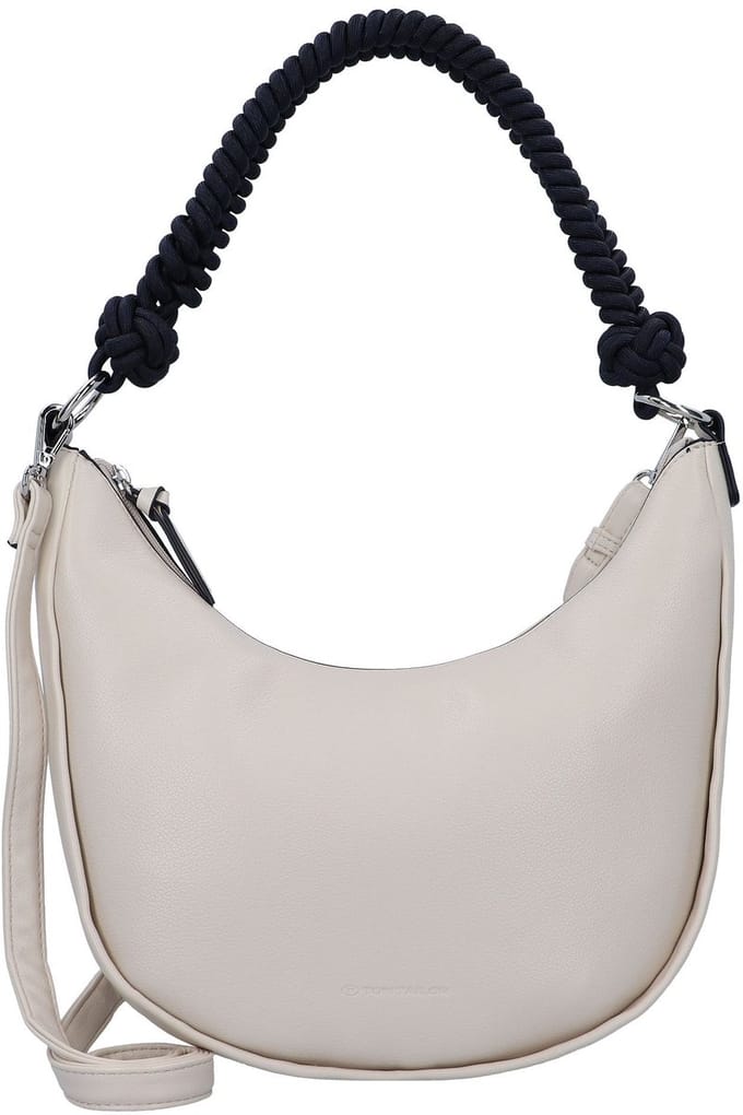 TOM TAILOR Schoudertas Alanis Hobo Bag Cream White Crème