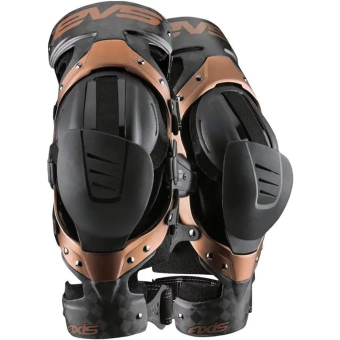 Evs Sports Axis Pro Pair Kniebeschermers Bruin S