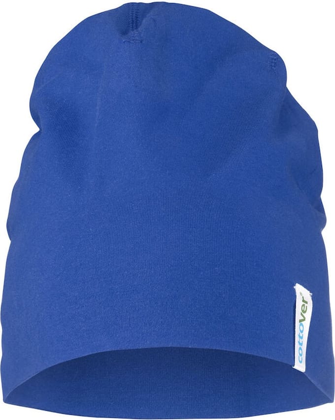 Cottover BEANIE - GOTS GECERTIFICEERD 141024 - Koningsblauw - One size