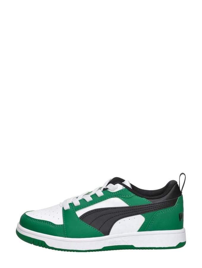 PUMA Puma Rebound V6 Lo AC PS FALSE Sneakers - PUMA White-PUMA Black-Archive Green