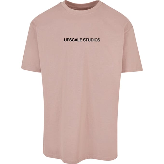 Mister Tee Motioversized T-shirt Roze