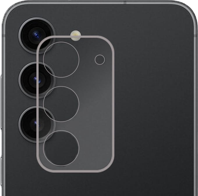 Camera Lens Protector - Geschikt voor Samsung Galaxy S23 Plus - Extra Sterk - Camera Screenprotector - Gehard Glas - Beschermglas - Tempered Glass - Screen Protector