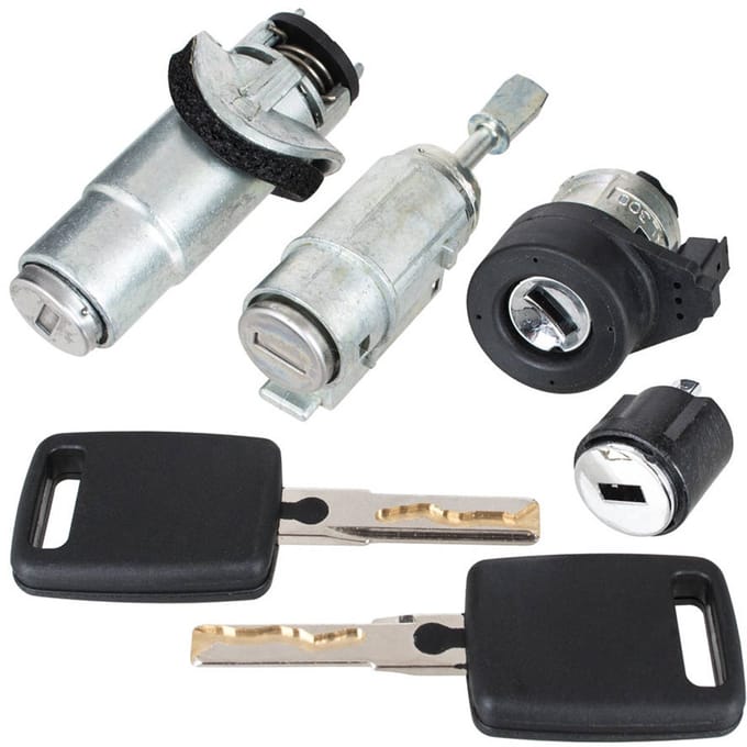 MODECAR - Stacyjka Set - Audi A6 C5 - 1997-2005 - Inclusief Sleutels