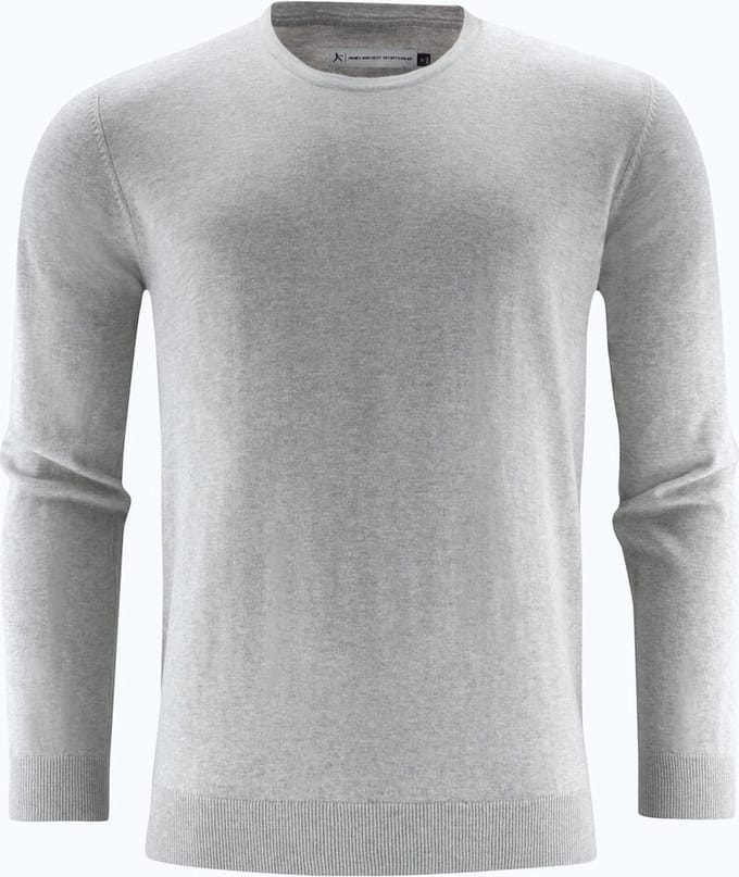 James Harvest SWEATER ASHLAND U 2112512 - Grijs Mêlee - 3XL