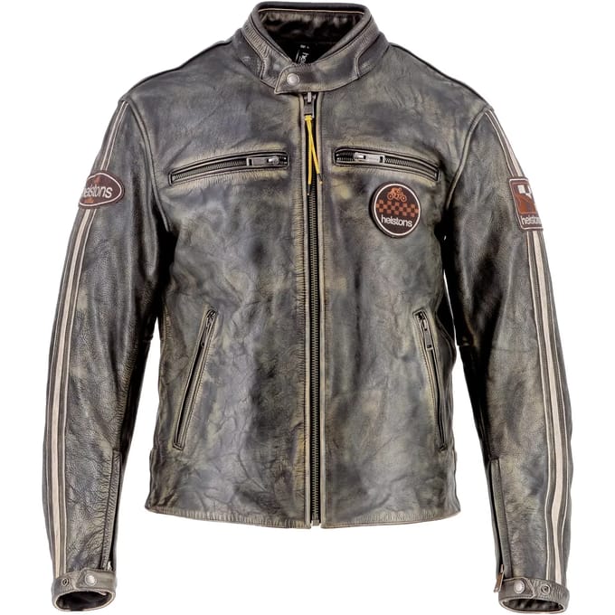 Motor leren jas Helstons Ace