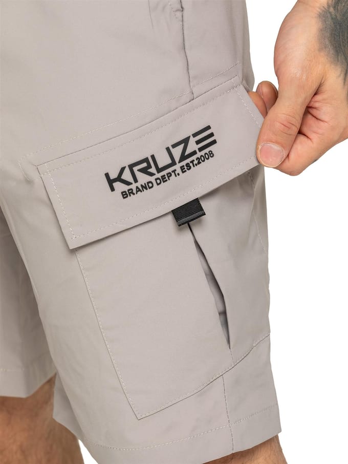 Kruze | Heren Utility Cargo Shorts
