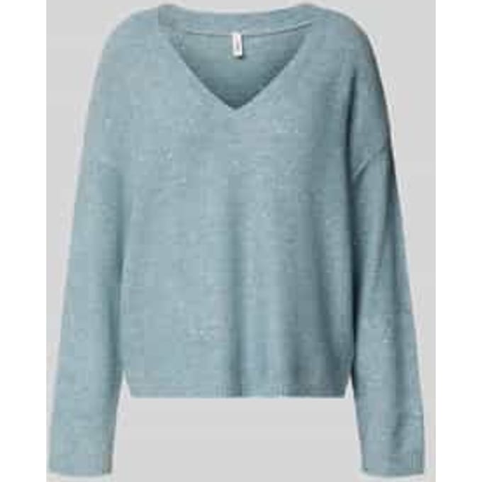 Regular fit gebreide pullover met pailletten, model 'ARIZONA'
