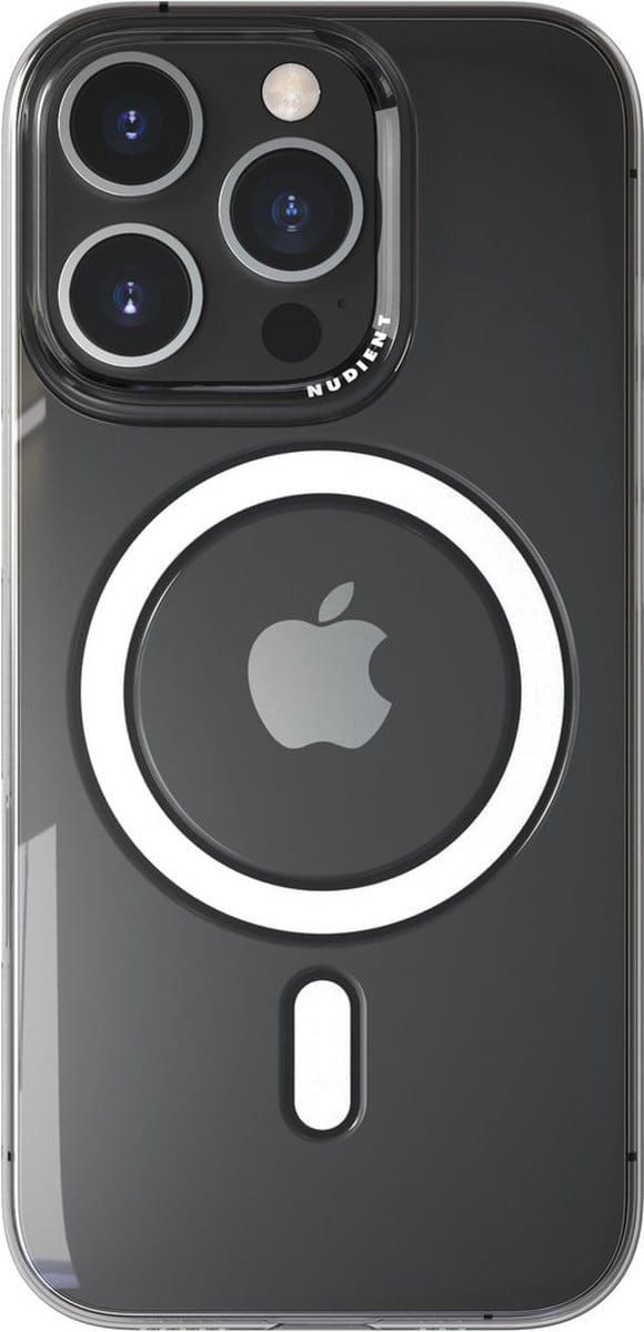 Nudient Thin Precise Case geschikt voor Apple iPhone 16 Pro V3 - Transparant - MS