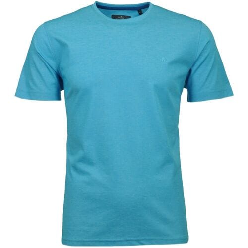 Ragman T-Shirt Softknit Round Neck Ibiza Blue / male