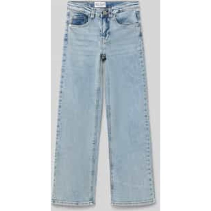 Cars Jeans Yara Den. Bleached Used Meisjes Jeans - Maat 152