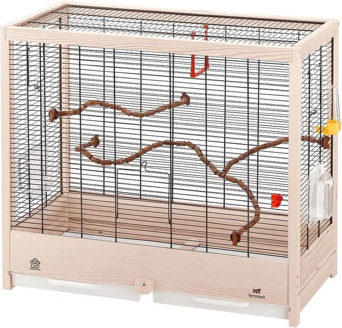 Ferplast Vogelkooi Giulietta 5 - 69 x 34,5 x 58 cm