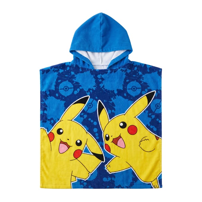 Pokemon - Poncho - Sneldrogend - Pokémon - Badponcho - 50 x 100 cm.