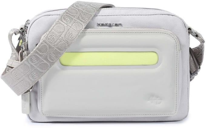 Hedgren Schoudertas Hfika Fika Espresso Crossover + RFID Vaporous Grey Lichtgrijs