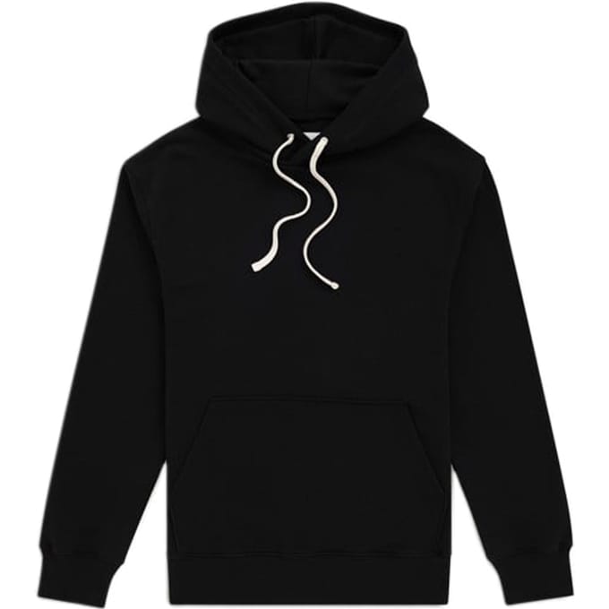 No Label Memphis Heavyweight Cotton Black Taglia: L | Felpe con cappuccio Outlet | Uomo | Nero