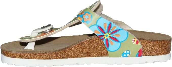 Birkenstock Birki's Tofino Smal Groen Maat: 30