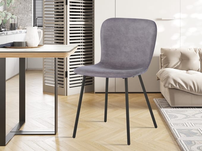 Interiax Eetkamerstoel Jade PU Taupe