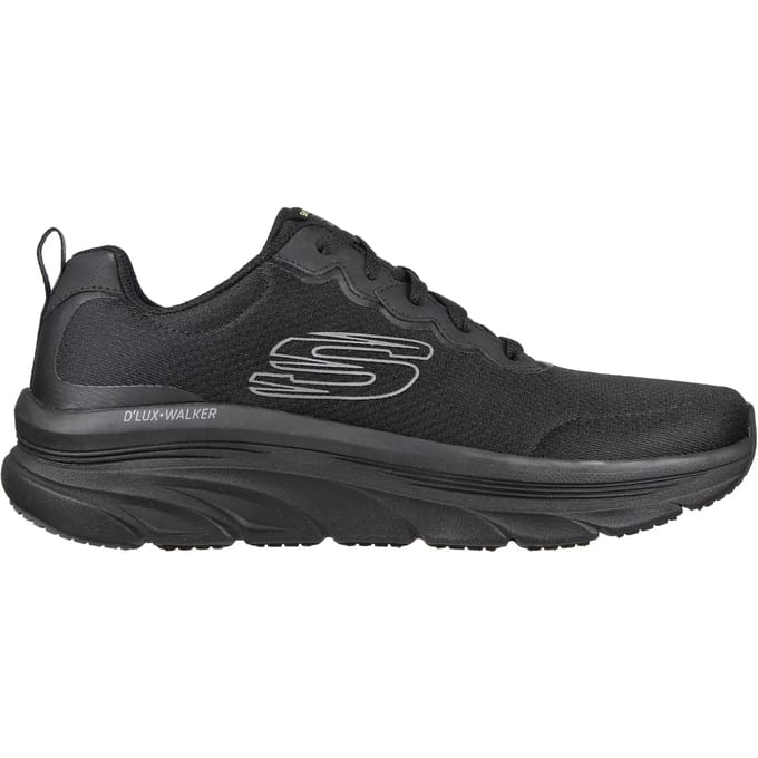 Skechers D'Lux Walker - Scrambler, Mannen, Zwart, Sneakers, maat: 45