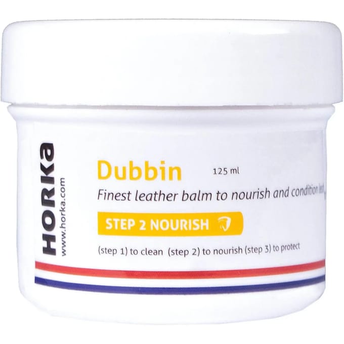 Horka Leerverzorging Dubbin 125 Gram Naturel Per Stuk