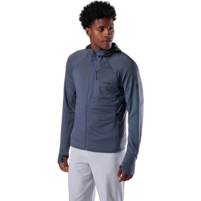 Hooded sweatshirt met rits Rossignol Textured Layer