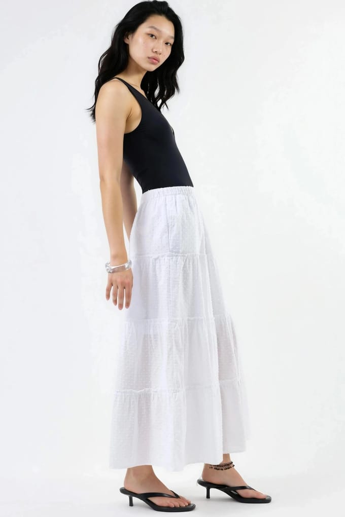 Geweven Maxi Rok