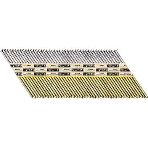 DeWALT 2.8x75mm 33º Papiergebonden Spijkers Helder / Geringd (2200 stuks) - DNPT28R75Z