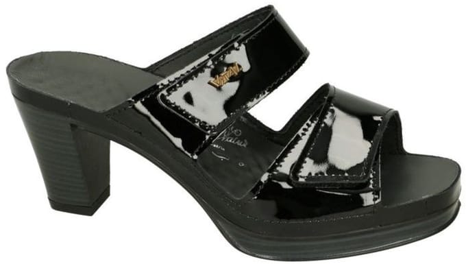 Vital -Dames - zwart - slippers & muiltjes - maat 41