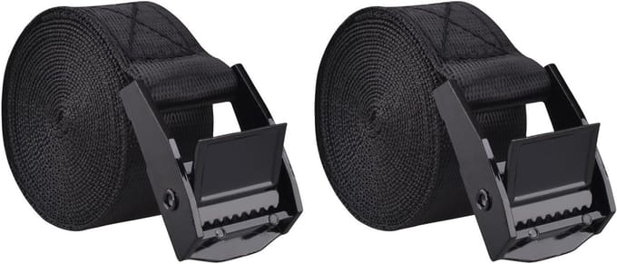 Verstelbare Kofferband voor Bagage, Sterke Luggage Strap, Ideaal voor Reizen en Backpacking (25mm)
