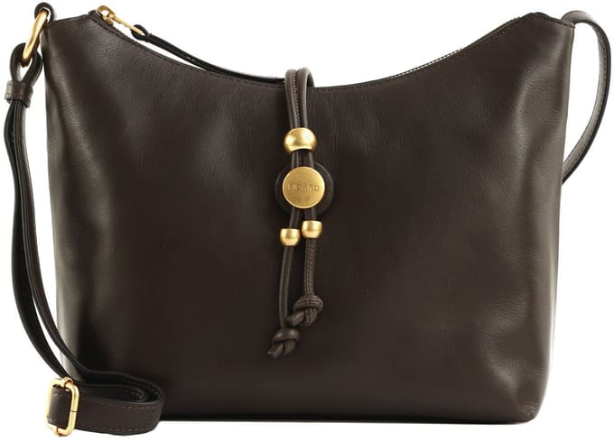 PICARD schoudertas Pearly Crossbody Bag Cafe donkerbruin