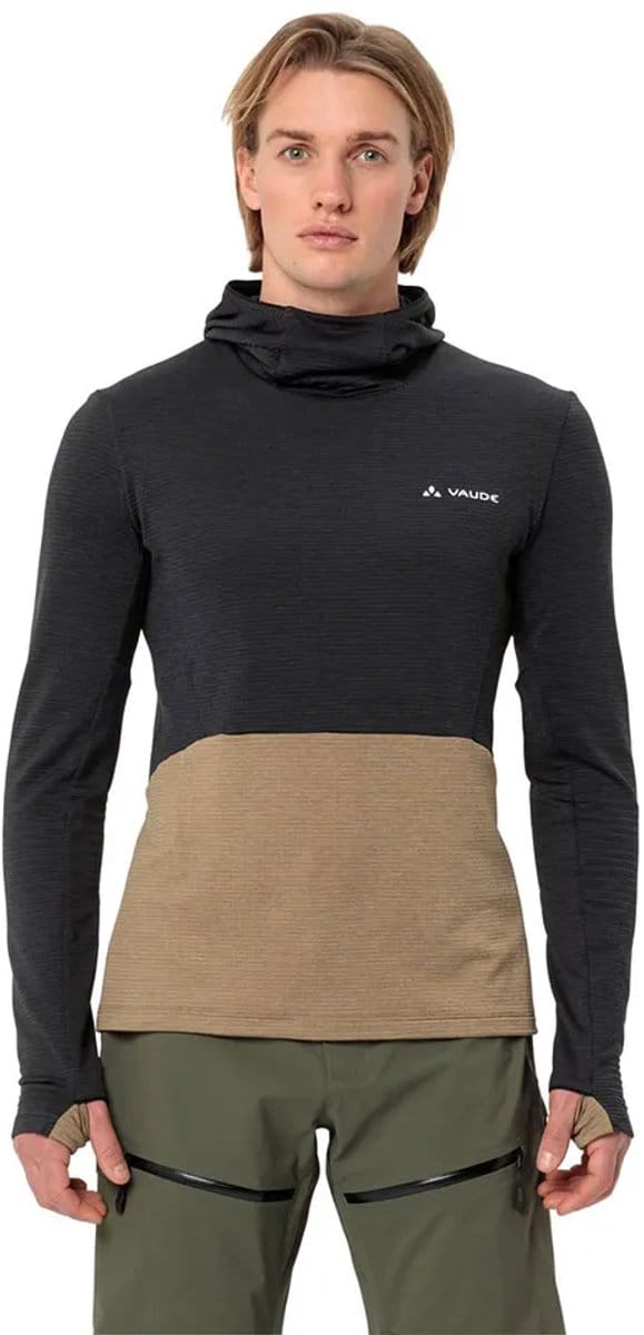 Vaude Monviso Hoodie Zwart M Man