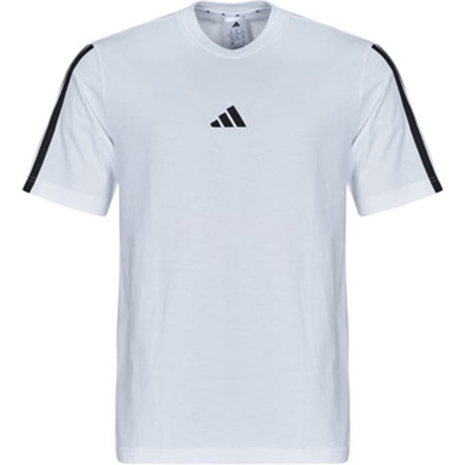 adidas Sportswear Essentials 3-Stripes Single Jersey T-shirt - Heren - Wit