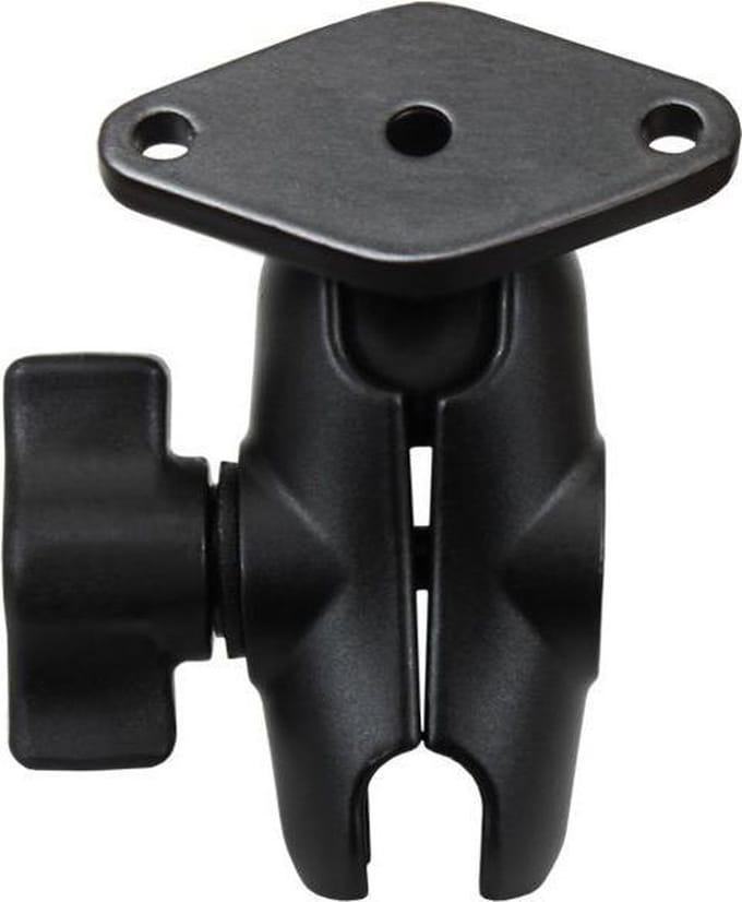 RAM Mount Klemarm Kort met Diamant Basis en B-Kogel (25 mm)