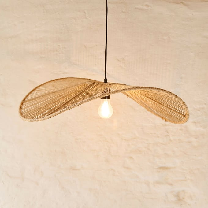 LOBERON Hanglamp Casamira bruin