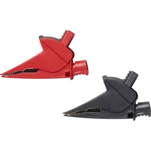 Fluke AC385 Krokodillenklemmenset Rood, Zwart Klembereik (max.): 36.7 mm 1 set(s)