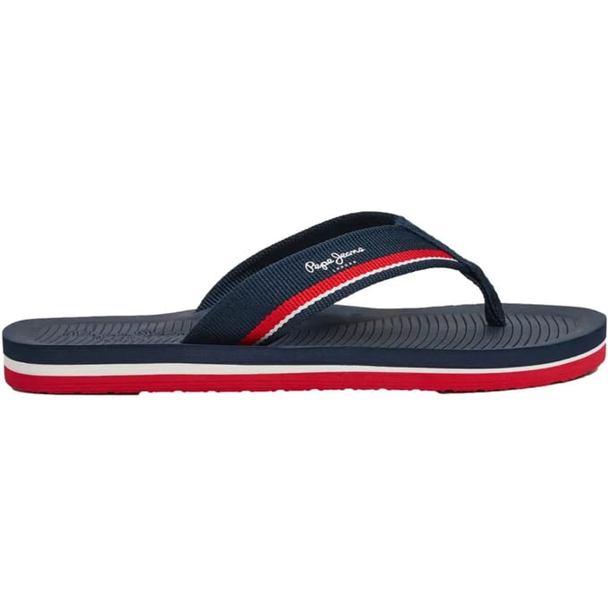 Pepe Jeans West Boat Slippers Blauw EU 41 Man