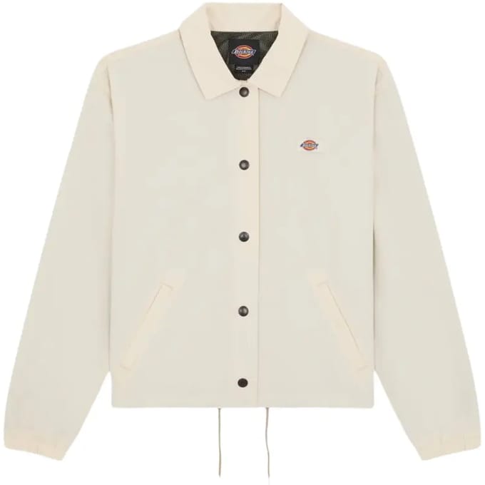 Dickies Oakport Cropped Coach Jas Wit M Vrouw