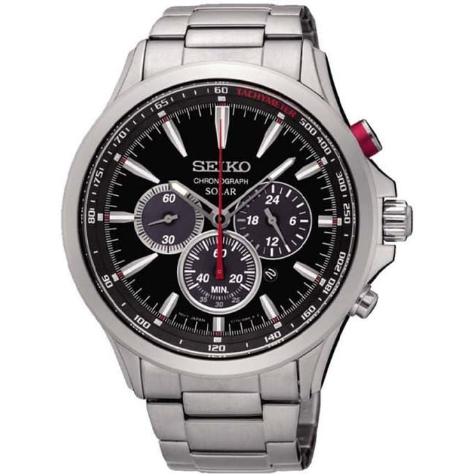 Seiko Chronograph SSC493P1 Solar 45mm 10 ATM