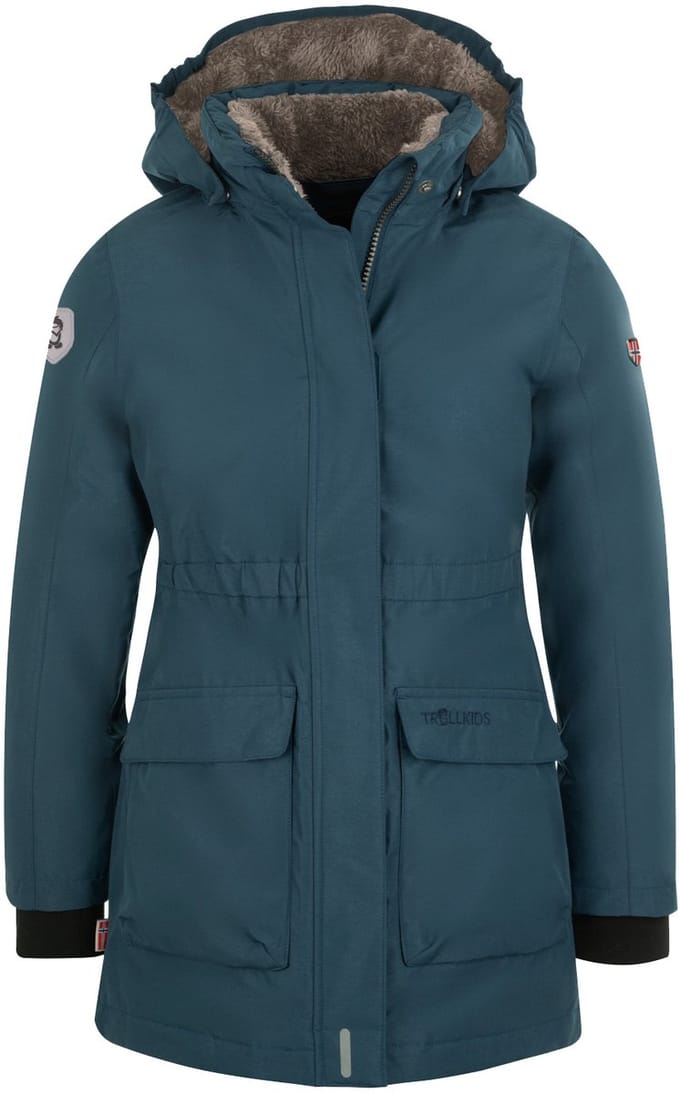 Trollkids Alesund Coat Jas Blauw 128 cm Jongen