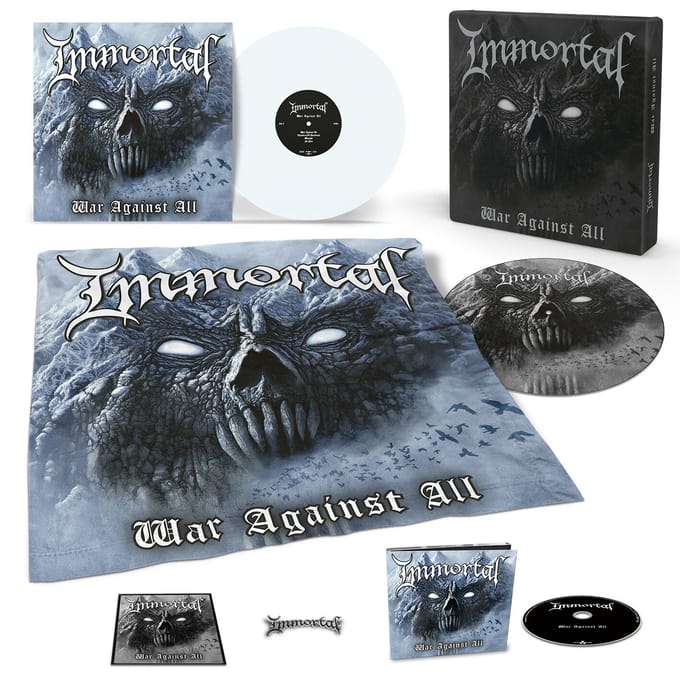 Immortal LP - War Against All - voor Geen - gekleurd