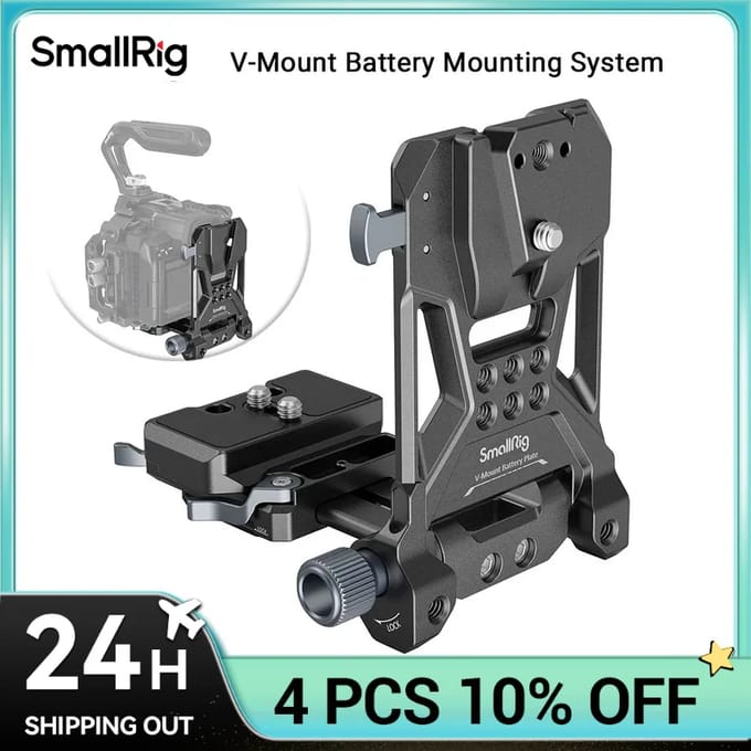 SmallRig 4064 Compact V-Mount Battery Mounting System