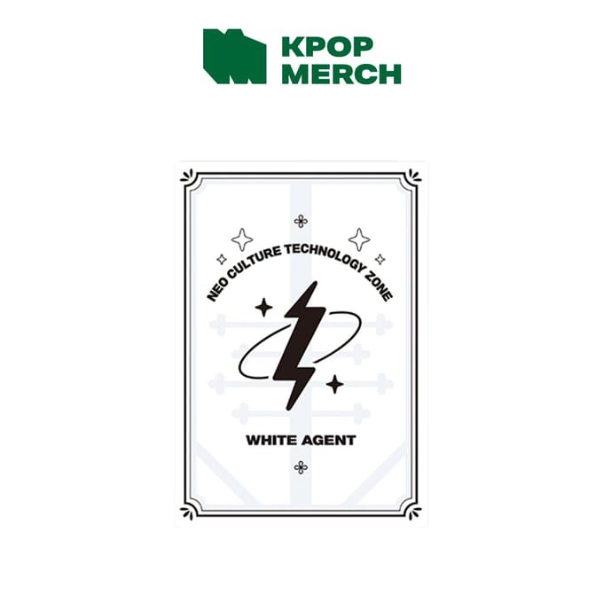 NCT - Carte Coupon NCT ZONE version AGENT BLANC black