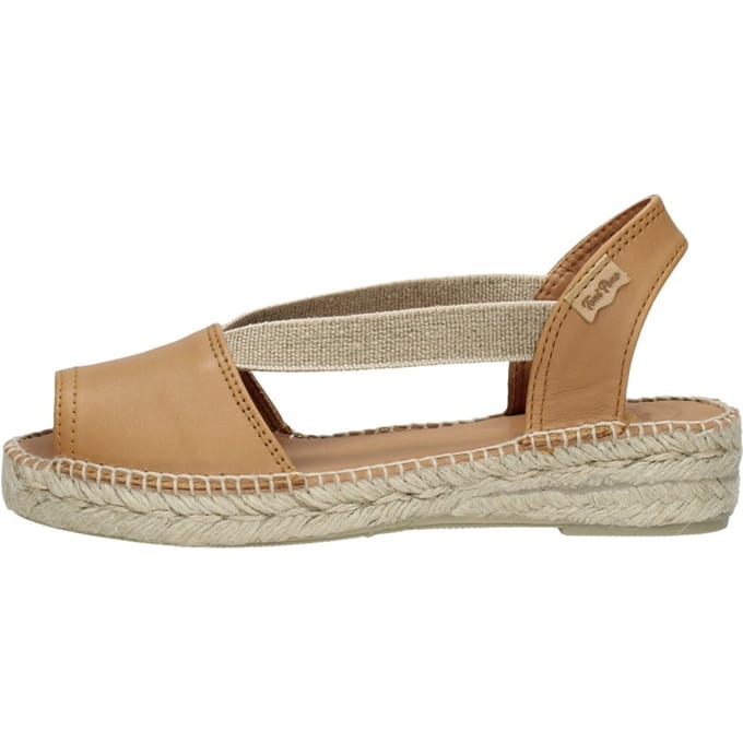 Toni Pons Etna Dames Espadrilles Cuiro | Cognac | Leer | Maat 36 | ETNAcuiro
