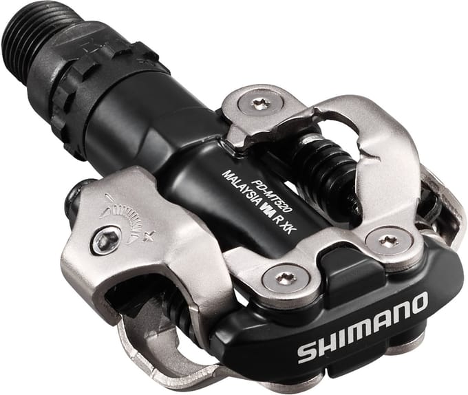 Shimano Spd Sm-sh51 Pd-mt520 W/cleat Pedalen Zilver