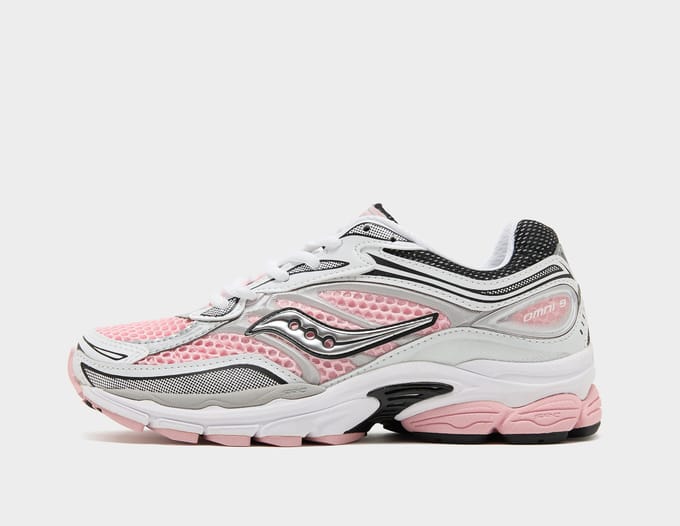 Saucony Progrid Omni 9 Sneakers Dames - Wit - Maat 38.5 - Mesh/Synthetisch