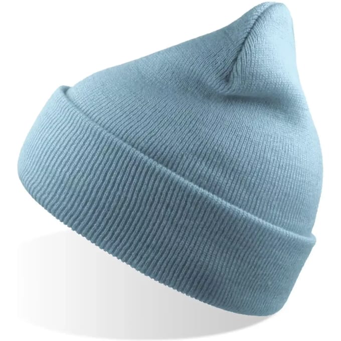 Atlantis Headwear - Wind Beanie Recycled - Light Blue - One Size