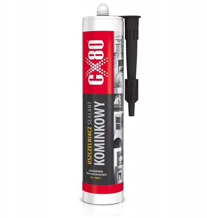 CX-80 Serie - Ogniawerende Schoorsteenkit - 300ml - Hittebestendig tot 1250°C