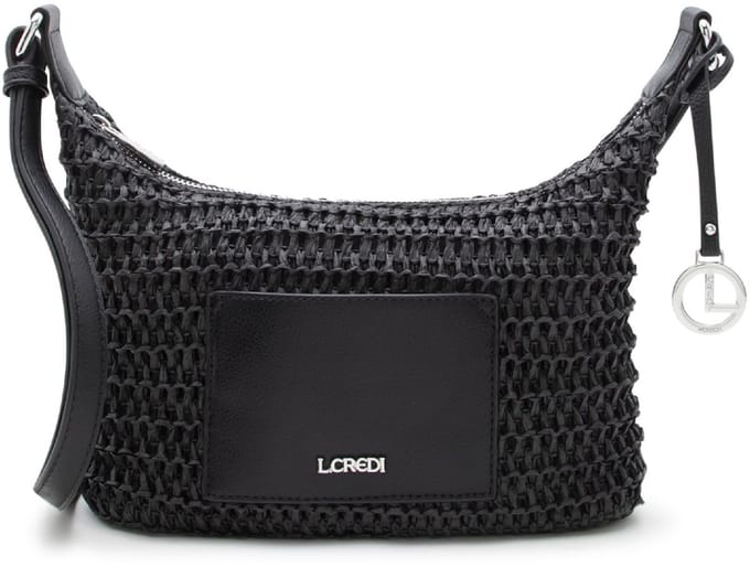 L.CREDI schoudertas Ramina Crossbody Bag Black zwart