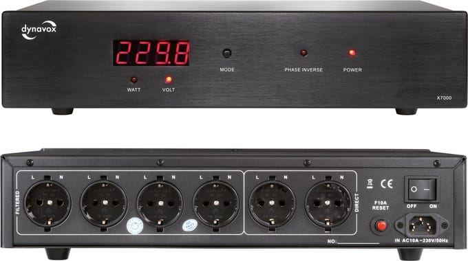 Audio Dynavox - Dynavox HiFi-Netfilter X7000B zwart