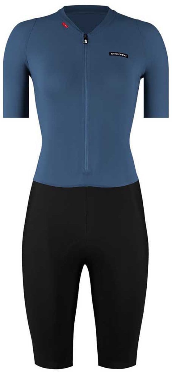 Etxeondo Binamic Wieler Skinsuit Blauw S Vrouw