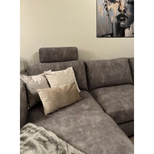 Gek op kussens! Sierkussen flo gold velvet | 45 x 45 cm | polyester