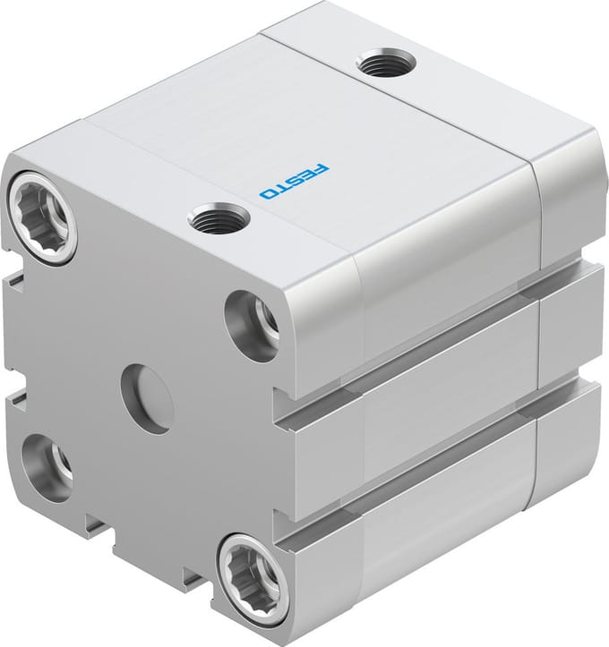 Festo Compacte Cilinder 50mm Boring 25mm Slag ISO 21287 Dubbelwerkend - 572694 - P2BS9